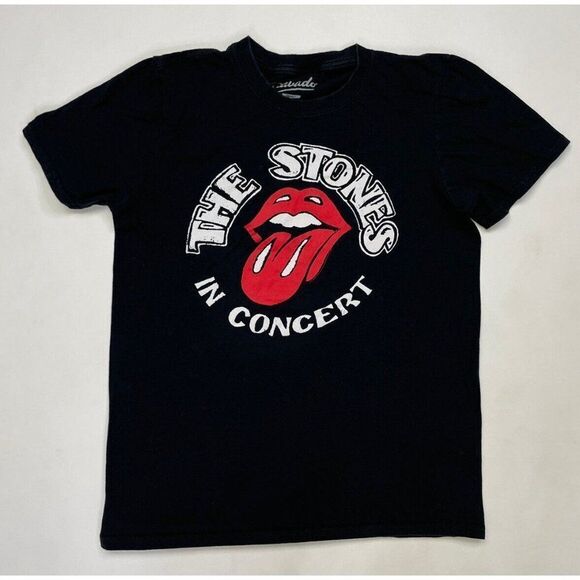 The Rolling Stones In Concert 2017 Graphic T-shirt Women Small Black Music - Picture 1 of 6